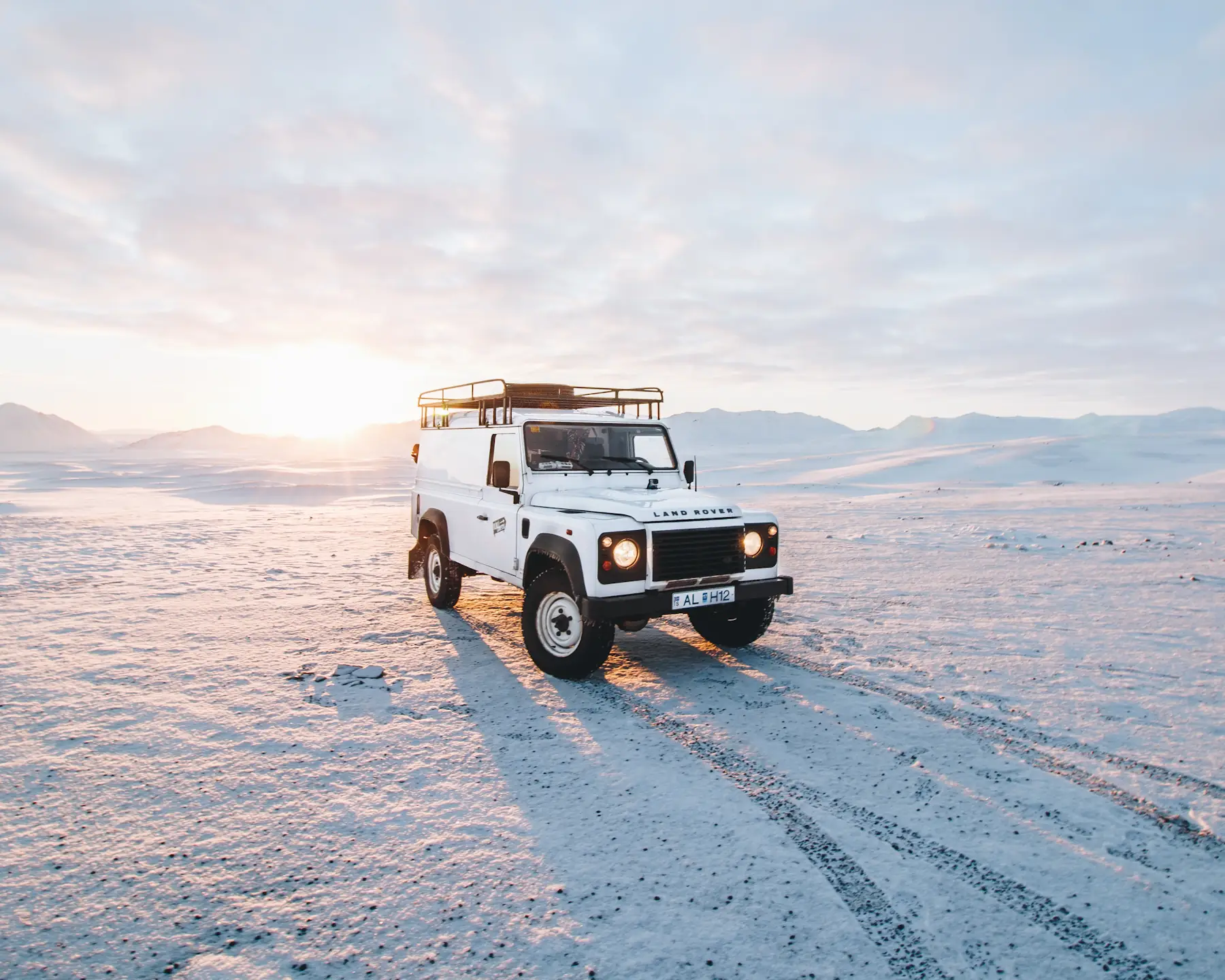 Heading to Iceland for a campaign shoot